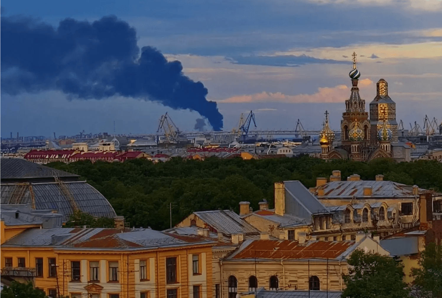 Ukraine Strikes St. Petersburg